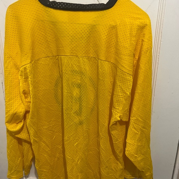 Vtg BOSTON BRUINS Replica NHL Thin Practice Mesh Jersey Adult L Adams Mfg USA - Picture 3 of 8